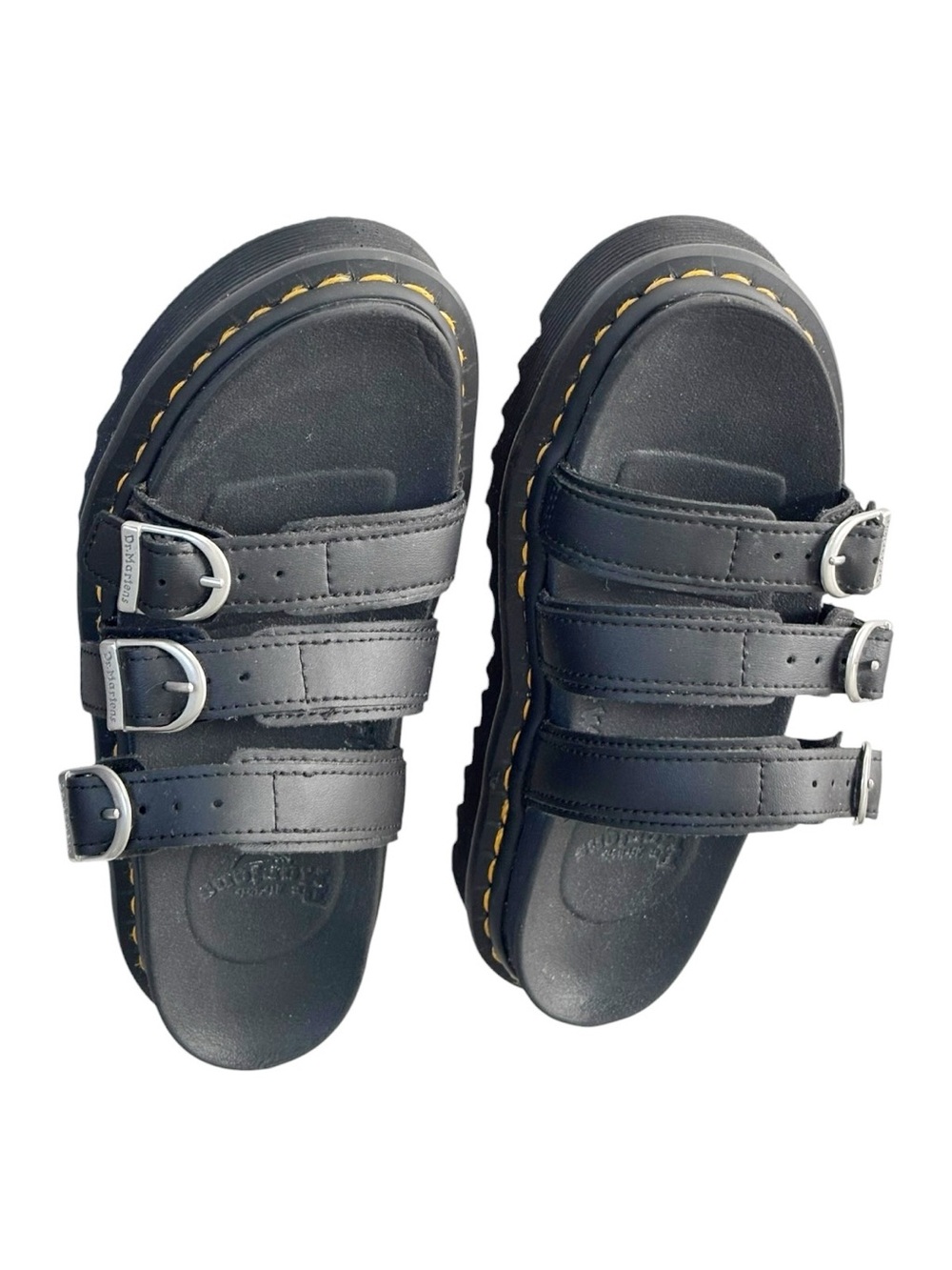 Dr. Marten’s Blaire Slide BLAIRE flat sandals in black | size 5 USL - Picture 13 of 13